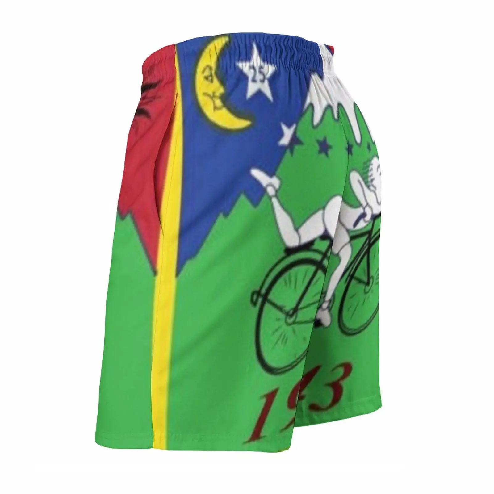 Albert Hoffman Bicycle Day Board Shorts 1943 Cycle Lsd Trip Acid Day Board Short Pants High Quality Men's Funny Customs  Trunks 4