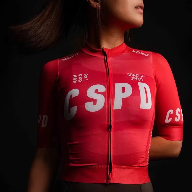 CSPD XOXO Cycling Top Unisex Summer Ultra thin Breathable With Elastic Band Sports cycling top
