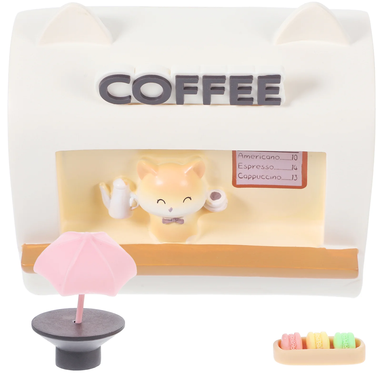 

Piggy Bank Decorative Coin Money Cartoon Coffee Saving Jar Modelling Cute Resin Shaped Banks Student