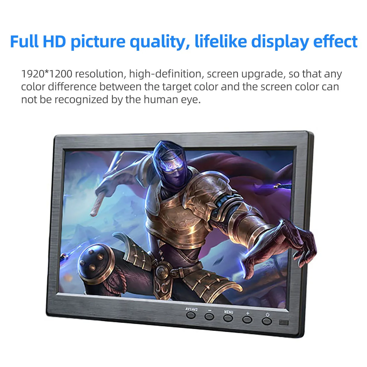 ޴  1280x800, PS4 ġ XBOX Ʈ PC ӿ ġ ÷,  USB VGA HDMI BNCAV Ʈ , 10.1 ġ