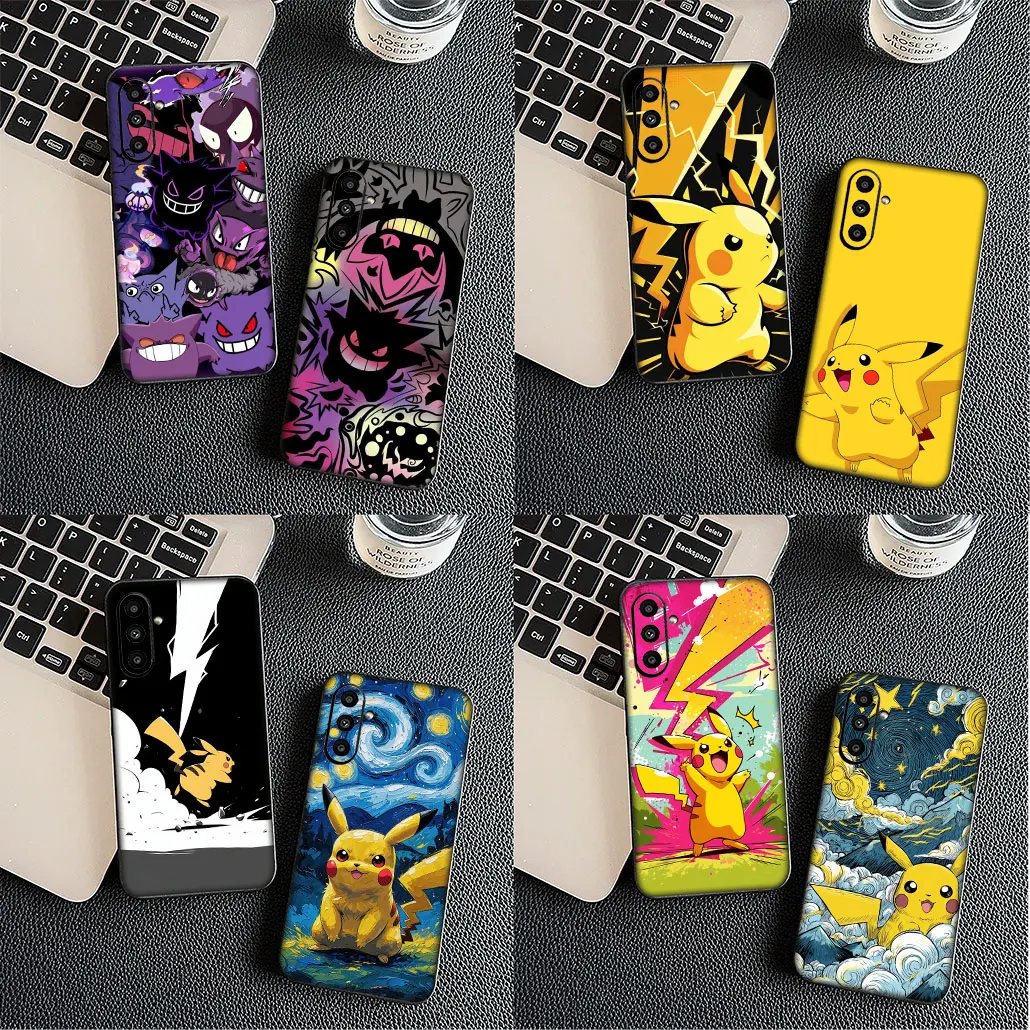 Cute P-Pokemons Gengar & P-Pikachus Phone Case Cover