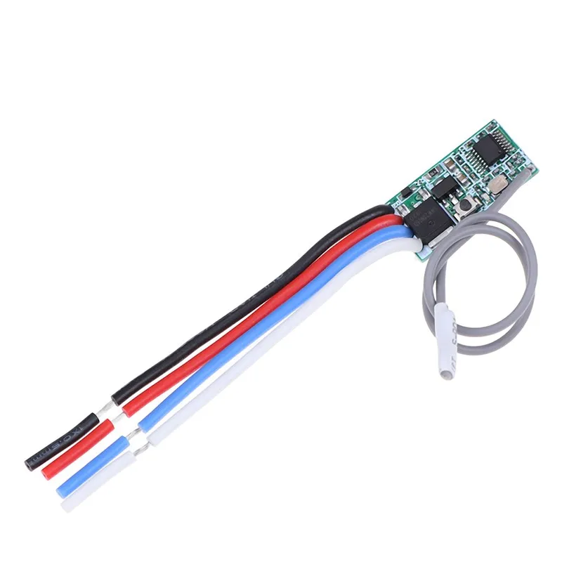 무선 리모컨 조명 스위치 마이크로 모듈, RF 릴레이 리시버, 433Mhz 1CH