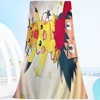 bilibili Cute P-Pokemon P-Pikachu Towel Microfiber Beach Towel Absorbent Quick Soft Yoga Swimming Resort Mountain Climbing Towel 5