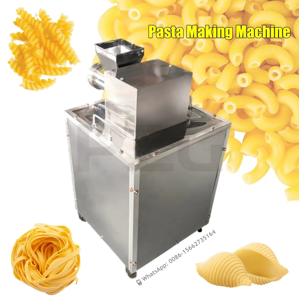 Macchina Automatica Per La Produzione Di Pasta Di Maccheroni Croccanti Macchina Per L'Estrusione Di Spaghetti Conchiglie Rigatoni Bucini Ditalini Mach