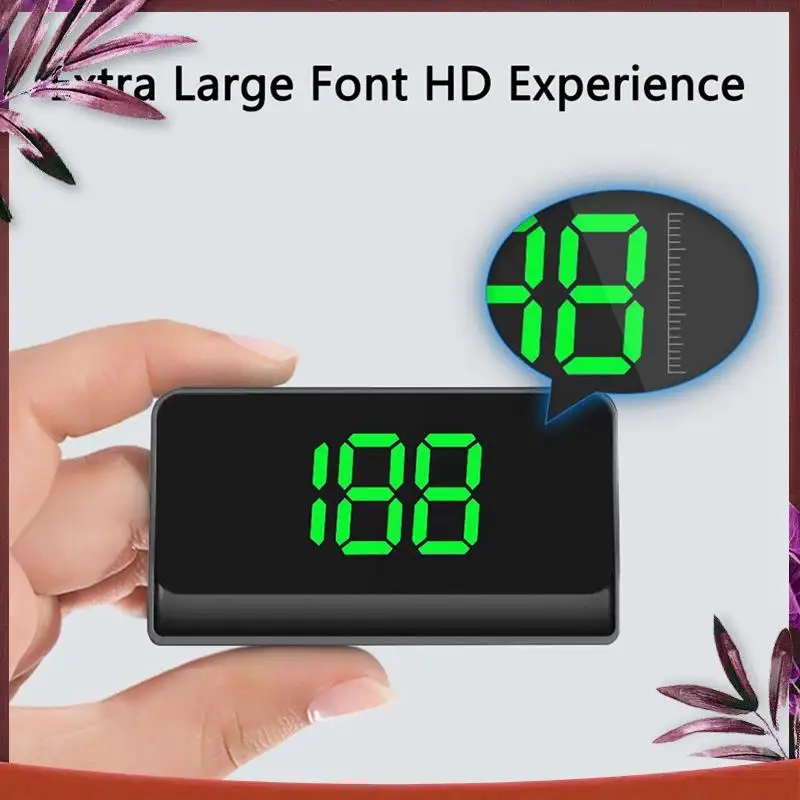 V9 Car Head-Up Display HUD Speedometer Display Windshield Projector KMH/MPH Automotive General Electronic Accessories A