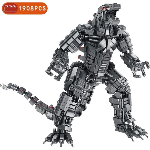 Creative Expert Ideas Monster Mecha Bricks Moc Mechanical Godzilla