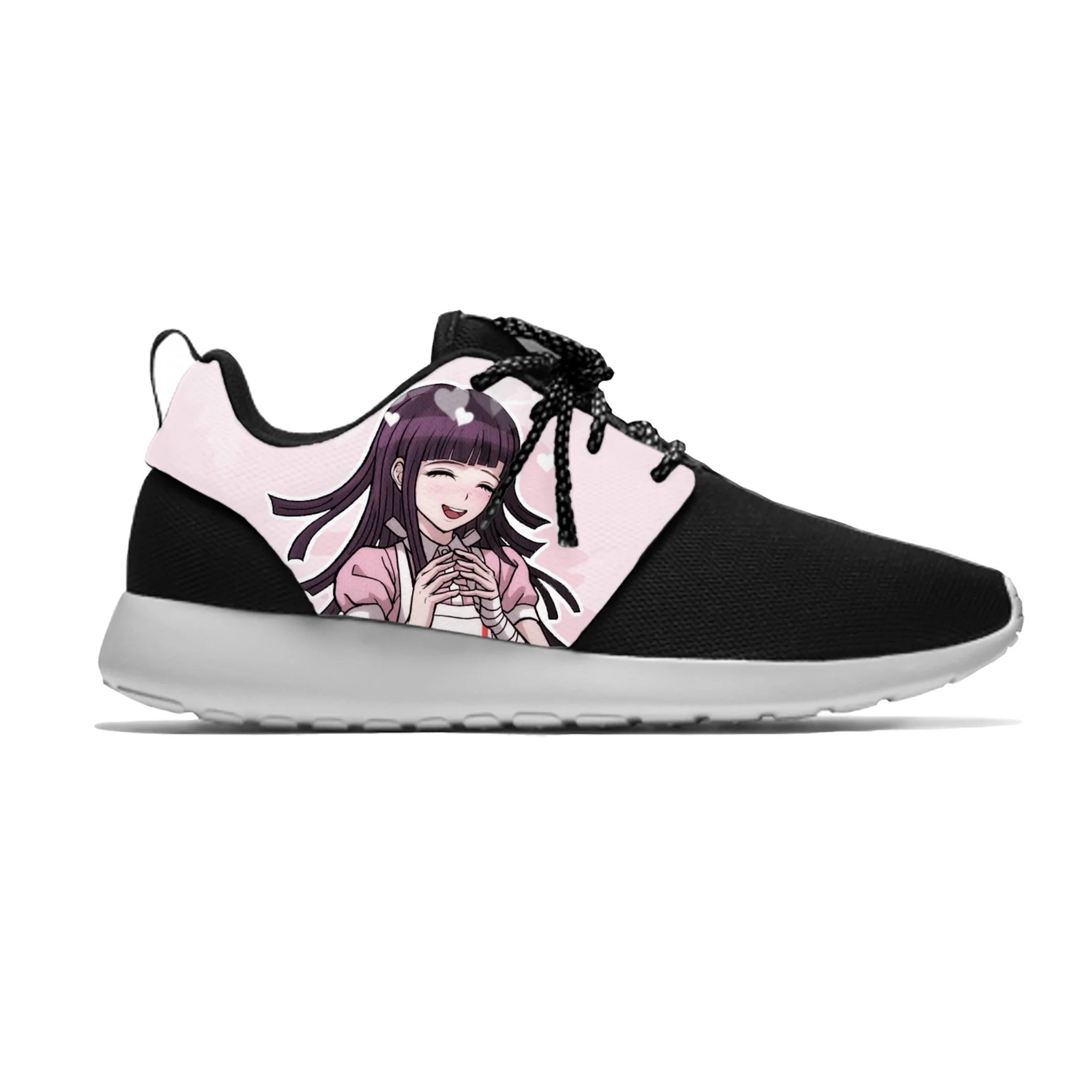 

Hot Japanese Anime Manga Danganronpa Tsumiki Mikan Sport Running Shoes Casual Breathable Lightweight 3D Print Men Women Sneakers