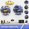 Power Tool Rack Electric Drill Holder Wall Mount Organizer Wrench Tool Workshop Screwdriver Storage Shelf Tool Organization 3