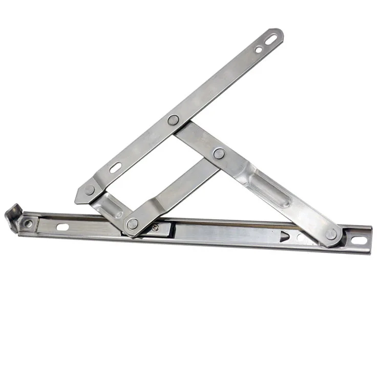 Thickened 304 Stainless Steel Four-link Slide Stay Flat Open Doors and Windows Stay Push Pull Window Strut Bracket Door Hinge