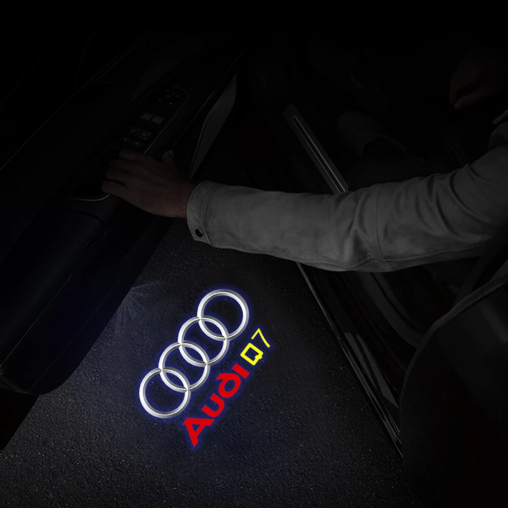 Enhanced HD Car Door Projector Welcome Lights - 2 Pack