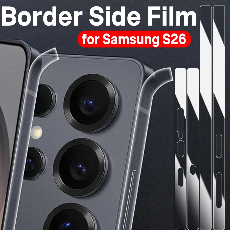 Protective Anti-Scratch TPU Frame Border Side Film Screen Protectors (2-10 Sets)