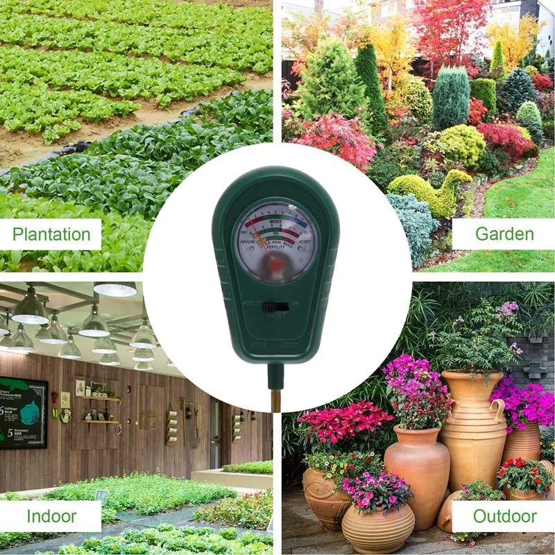 solo testador de fertilidade monitor umidade 02