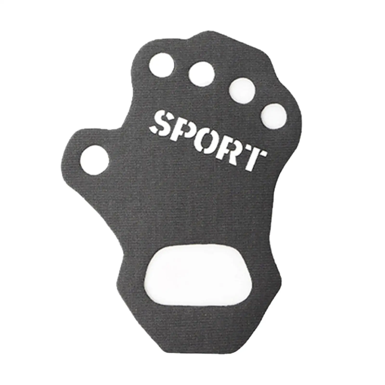 Guanto Palm Pad guanti traspiranti guanto parziale guanto durevole per sollevamento pesi per Powerlifting palestra Fitness equitazione sport appeso