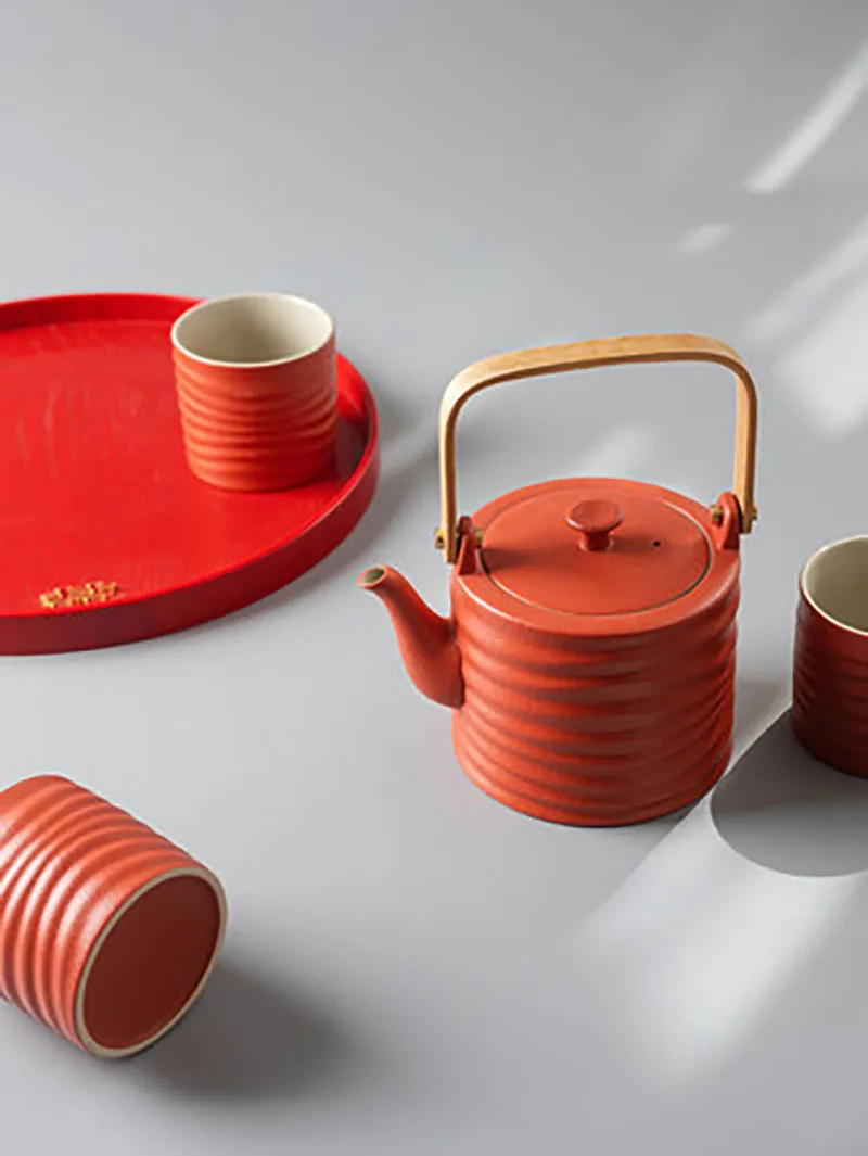 Porcelain Tea Infuser Kettle Pot and Cup Set, Kung Fu, Green Oolong Puer, Tea Service Ceremony