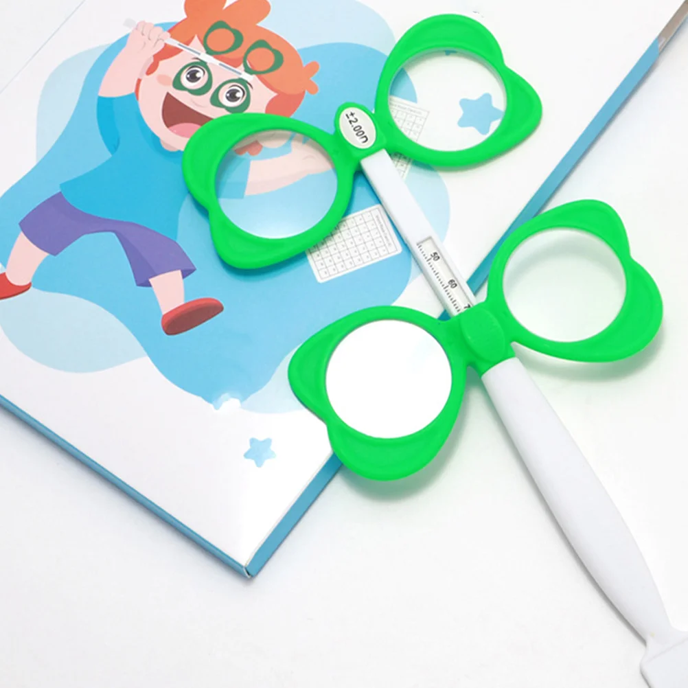 

Vision Training Glasses Ophthalmic Optometry Flipper Mirror Optical Trial Lens for Kids