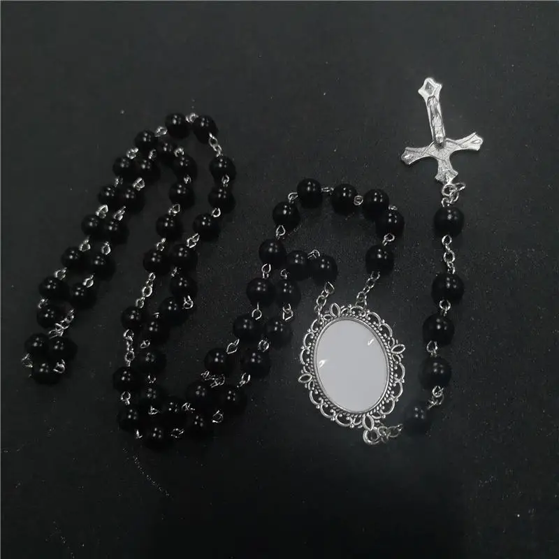 sublimation blank photo necklaces pendants hot tranfer printing consumable 15pcs/lot 5
