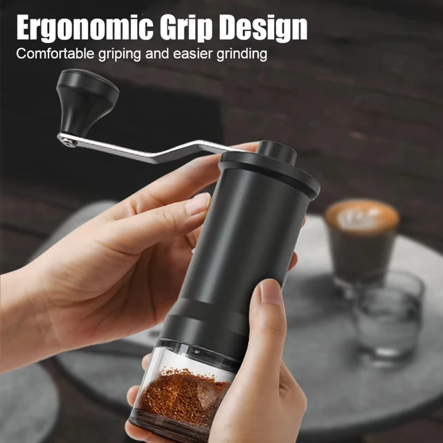 Hand-Cranked Ceramic Coffee Bean Grinder - Household Kitchen Tool with Small Manual Core for Fresh Grinding kpuae 1
