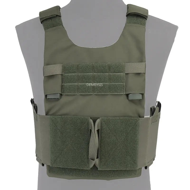 

Tactical Vest Body Armor Hunting Shooting Combat CS Wargame Molle Vests Military Airsoft Adjustable Waistcoat with Mag Pouches