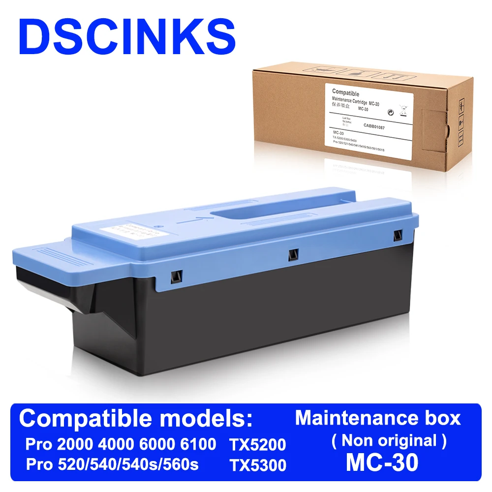Caixa de Manutenção para Impressora Canon Mc30 Mc30 Canon Pro 560s 540 540s 520 2000 4000 4000s 6000s Tx5200 Tx5300
