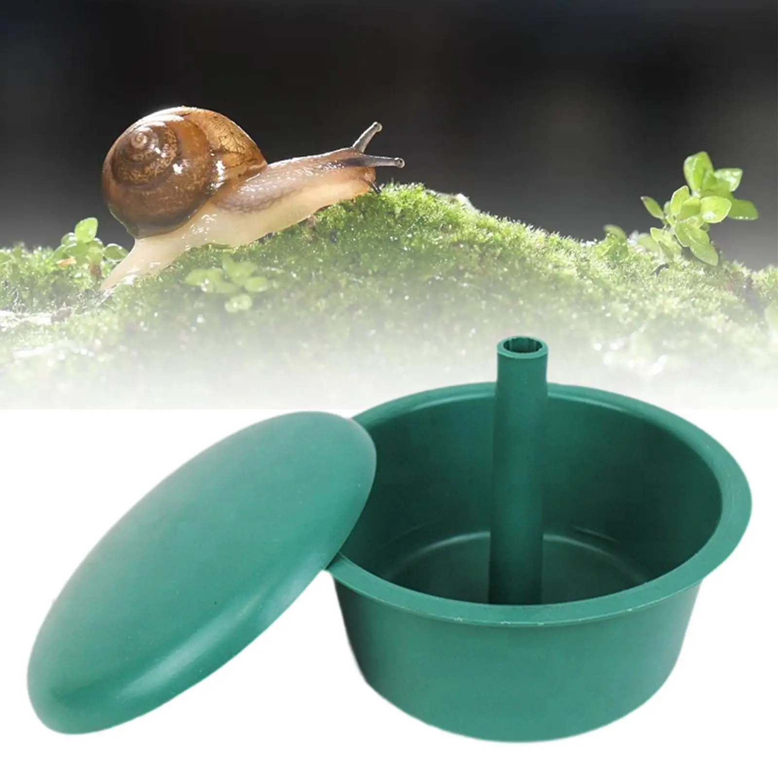 

Ловушка для сада с улитками, экологически чистый многоразовый Охотник с зеленой улиткой, фотоловушка для овощей 20-50 квадратных метров