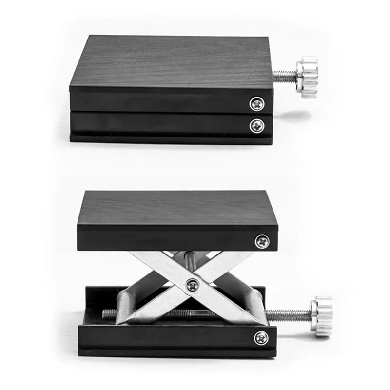 Woodworking Bench Woodworking Workbench Woodworking Lift Table Portable Workbench Portable Woodworking Machinery Router Lifter Adjustable Engraving Laboratory Lift Platform Experiment Plate Table Manual Stands