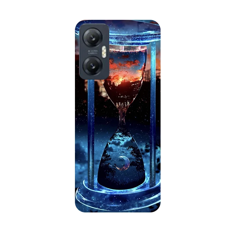 Shockproof TPU Bumper Soft Silicone Phone Case with Painted Design