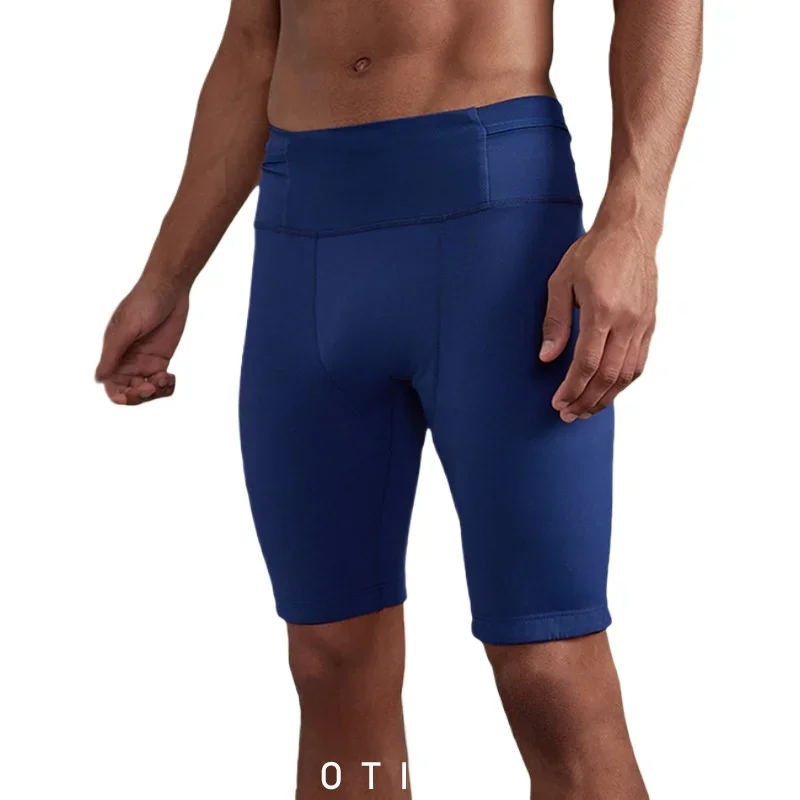 Men Tights Gym Leggings Compression Shorts Tights Sport Man Marathon Running Shorts Fitness Clothing Workout Sportswear