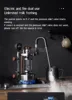 700ML Milk Frother Steamer High Pressure Dry Steam Coffee Milk Foamer for Espresso Adjustment 1Bar-2.5Bar 6