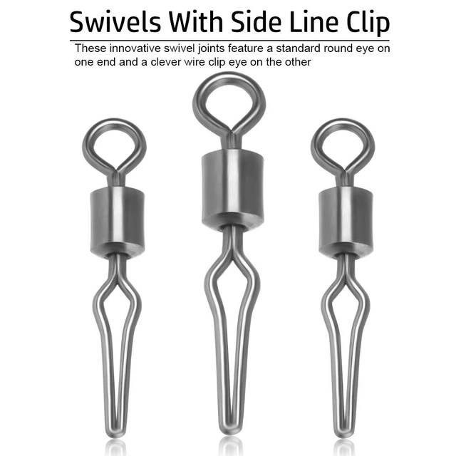 Fishing Swivels Tackle, Snap Swivels Fishing, Side Fishing Swivel