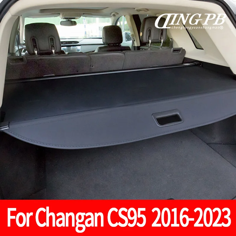 Trunk Cargo Cover FOR Changan CS95 2016-2022 2023 Security Shield Rear Luggage Curtain Partition Privacy Car Accessories