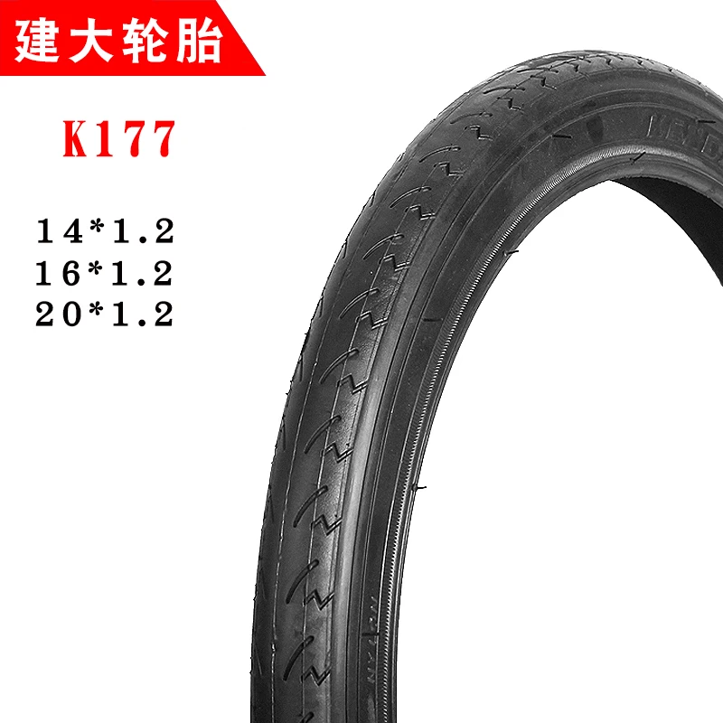 KENDA-Mountain BMX Road Bike Tires, Bicycle Parts, Tyre14X1.2, 16*1.2, K177, 20 in
