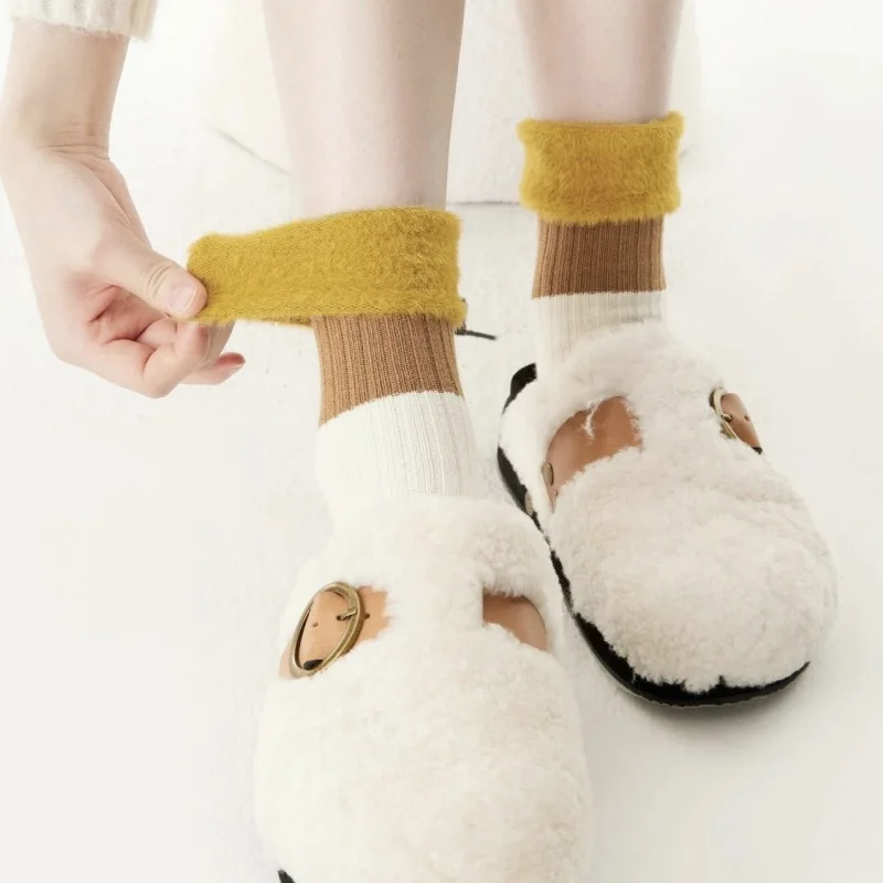 

Crew Street Fashion Cotton Socks Family Men Women Classic KR Crew Sock Good High Quality Korean Style Plush Pile Socks Crewsock