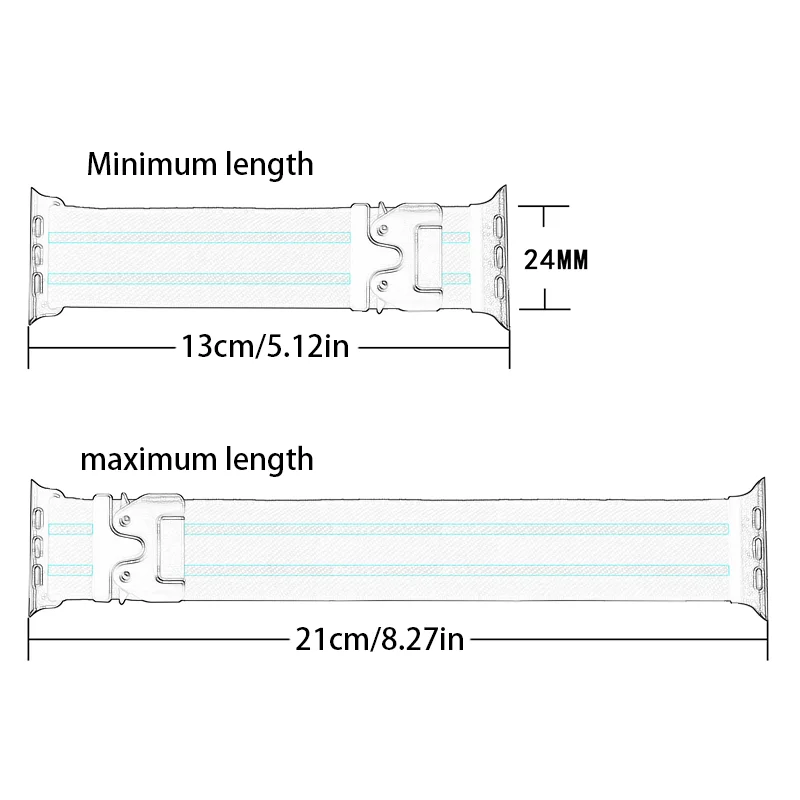 Braided Nylon Sport Strap