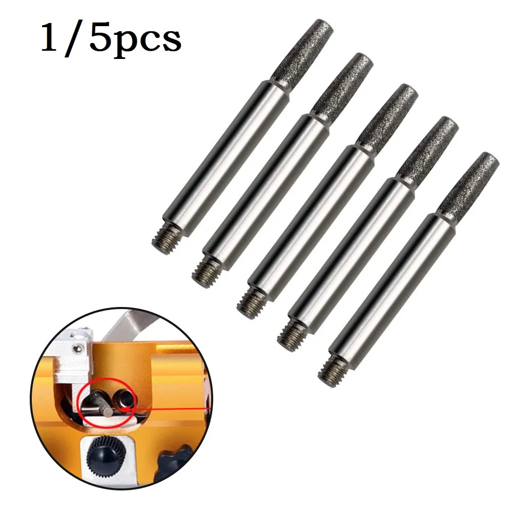 1/5pcs Chainsaw Sharpener Carbide Cutter Carbide Burrs For Hand Crank