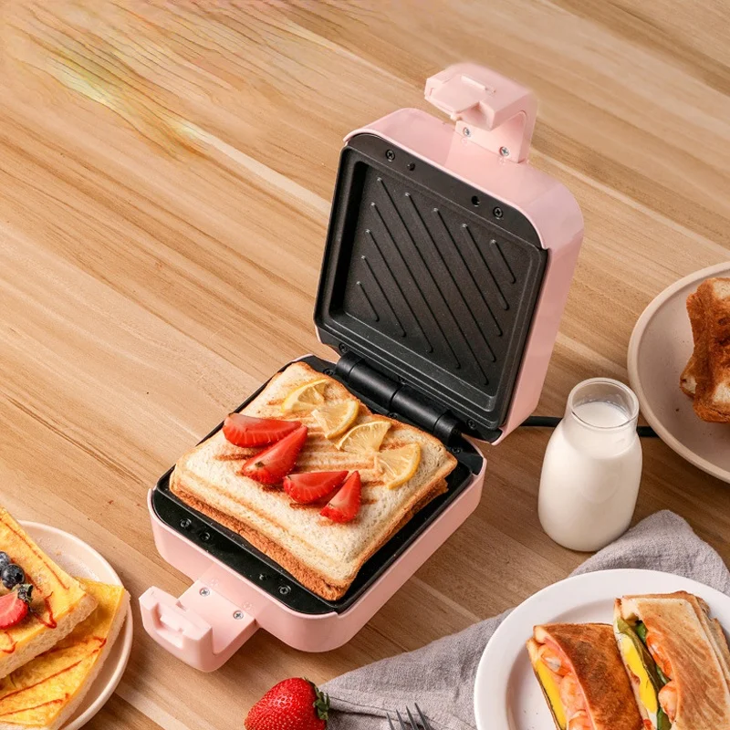 DIY Sandwich Maker Oven Breakfast Machine Hot Plate Light Food Waffle