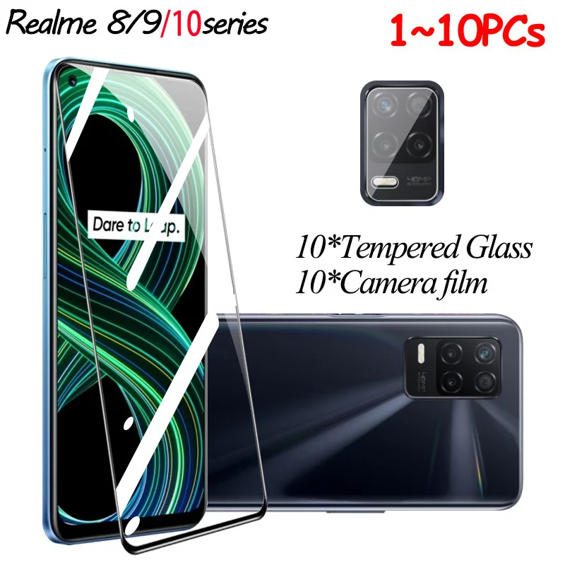 

realme 10 pro screen protector for realme 9 pro tempered glass pelicula 9i lens film 8i 8 s protection realme 9 pro plus glass