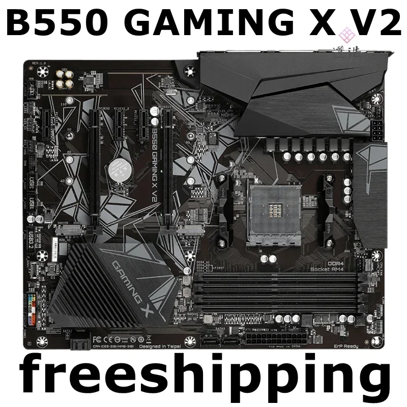 For B550 GAMING X V2 Motherboard 128GB AM4 DDR4 ATX B550 Mainboard 100% Tested Fully Work 4 For B550 GAMING X V2 Motherboard 128GB AM4 DDR4 ATX B550 Mainboard 100% Tested Fully Work - Image 2
