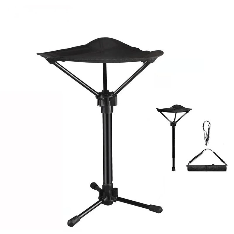 Portable Tripod Stool Folding Chair with Carrying Case for Outdoor Camping Walking Hunting Hiking Fishing Travel folding stool folding chair