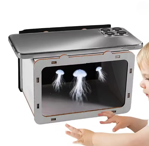 3D Holographic Display Projector for Home Cinema and Educational Decor