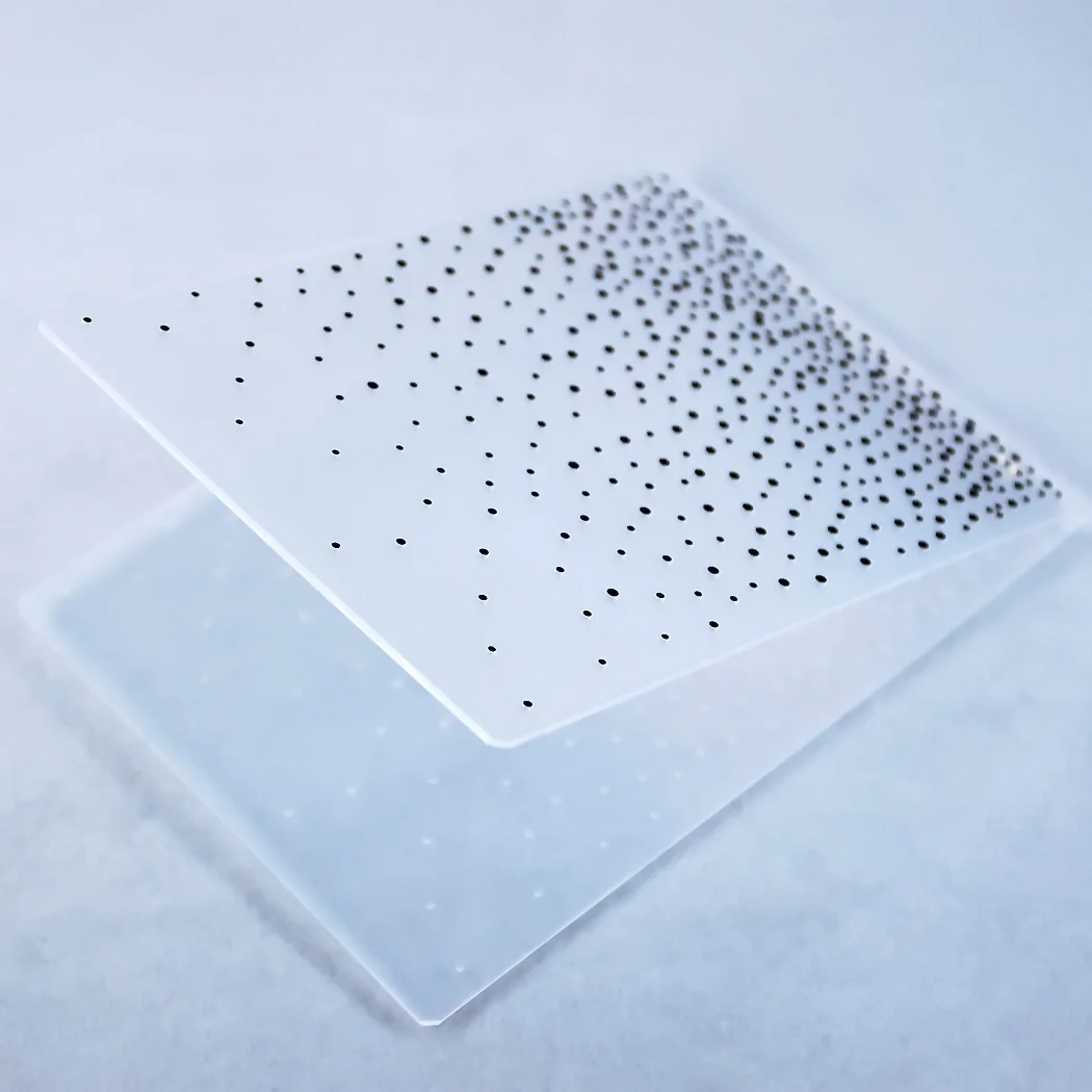 Un Classeur De Gaufrage En Plastique Avec Motif De Fleur En 3d