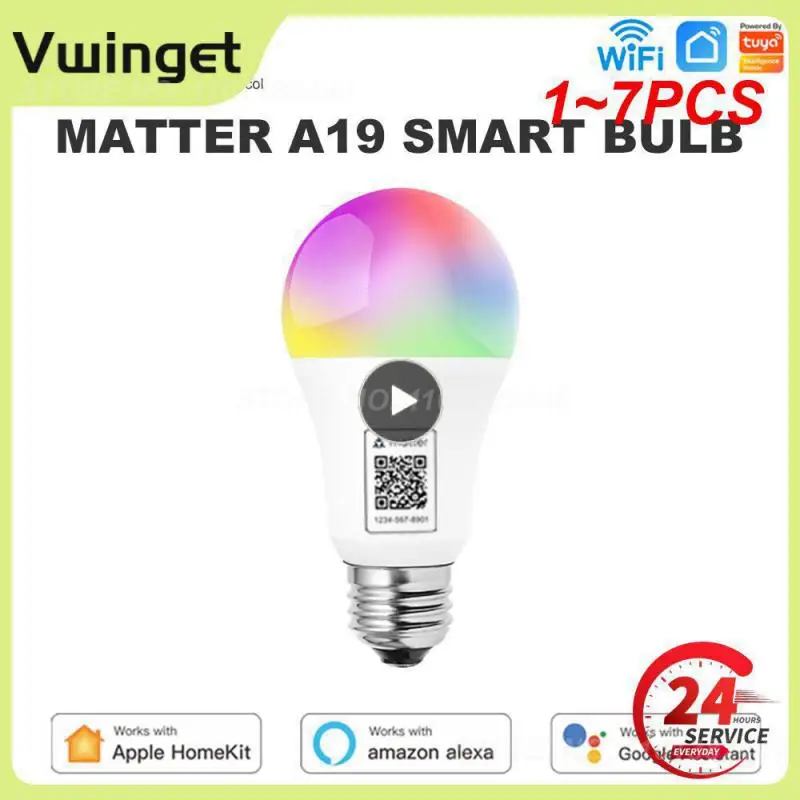 

1 ~ 7 шт., умная лампа RGBW GU10 E27 E14 с пультом ДУ