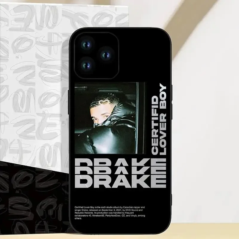 Rapper Drake Phone Case For iPhone 16 15 14 13 12 11 Pro Max X XR