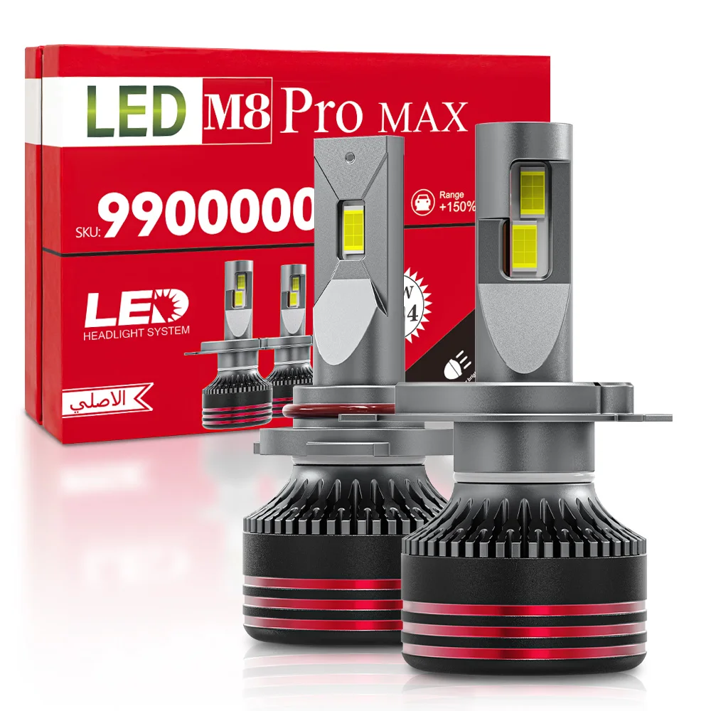 2 Stuks H4 H7 Led Auto Koplampen H1 H8 H9 H11 H16 9005 HB3 9006 HB4 9012 HIR2 Led Canbus 120W 25000LM Turbo Koplamp 12V 6500K kopen vanaf een prijs van 23