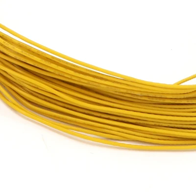 2/5M UL1007 PVC Tinned Copper Single Core Wire Cable Line 14/16/18/20/22/24/26 AWG Black/White/Red/Yellow/Green/Blue/Orange Yellow