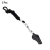 1/2/4PCS Professional Whistle Black ABS Outdoor Sports Camping Hiking Referee Game Training  Survival Whistle  With Lanyard 6