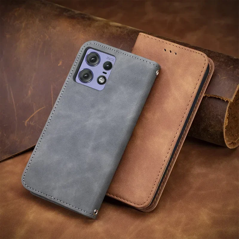 Magnetic Leather Flip Wallet Phone Case