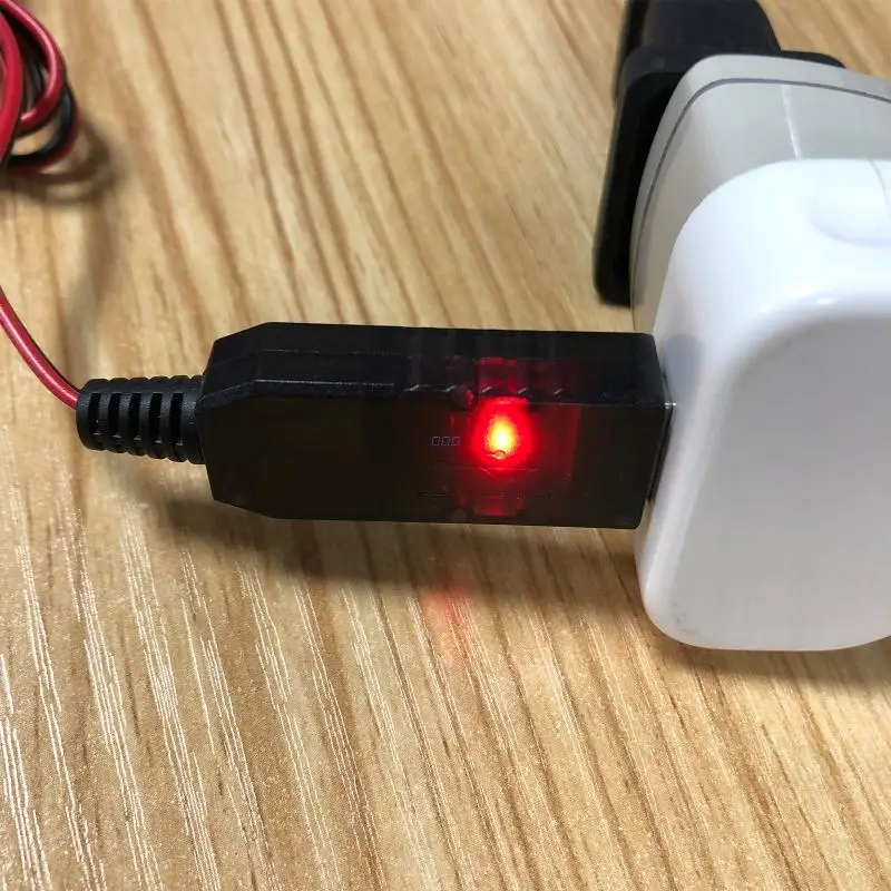 3.7V USB Charging Cable XH 2.54mm 2pin Plug to USB Connector Lithium Battery Charger For RC Aircraft Helicopter Toys