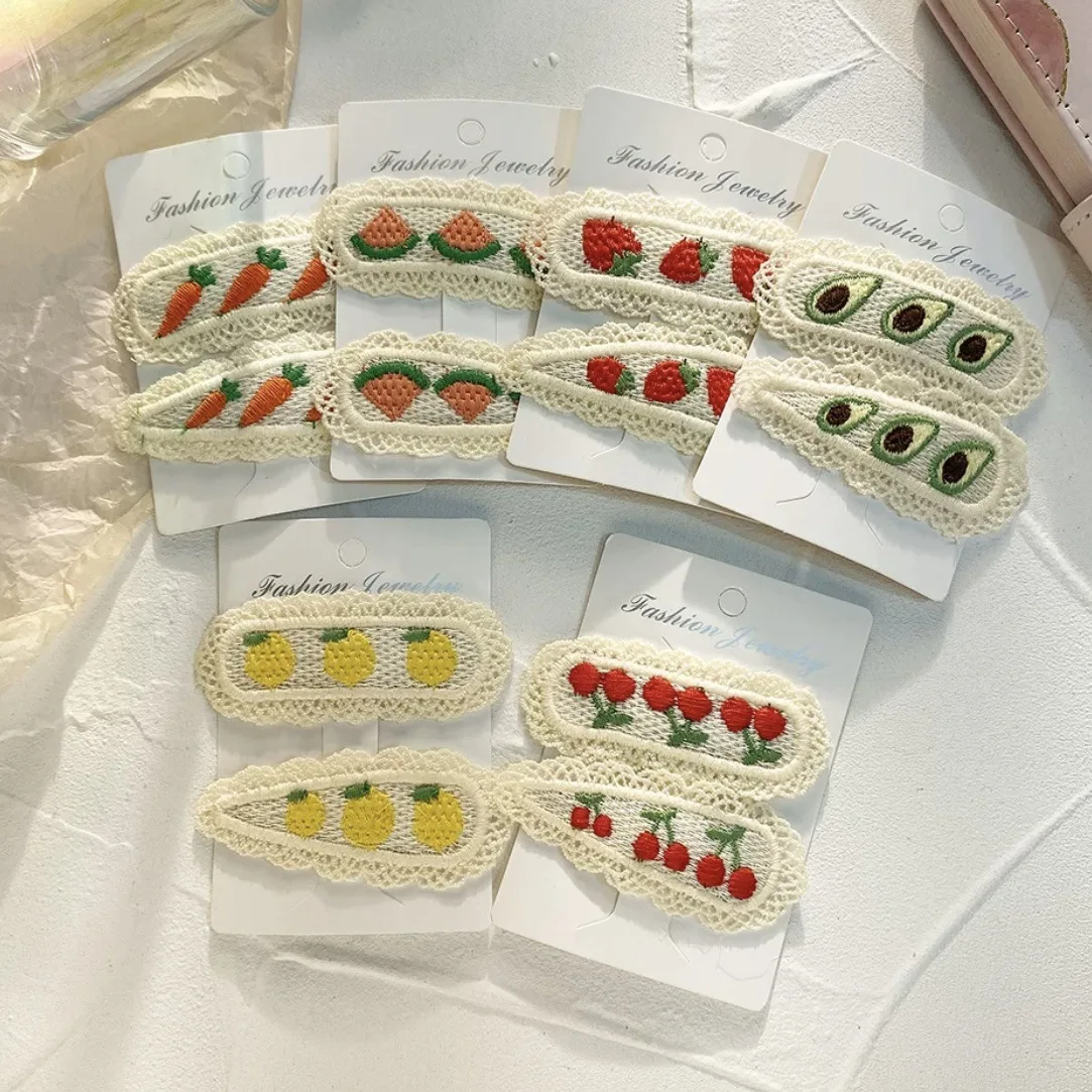 Elegant Lace Hollow Hair Clips - Stylish Accessories