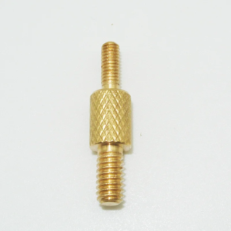 Aluminum Alloy Pipe Joint 1pc/Lot Solid Brass Adapter Double Male Thread