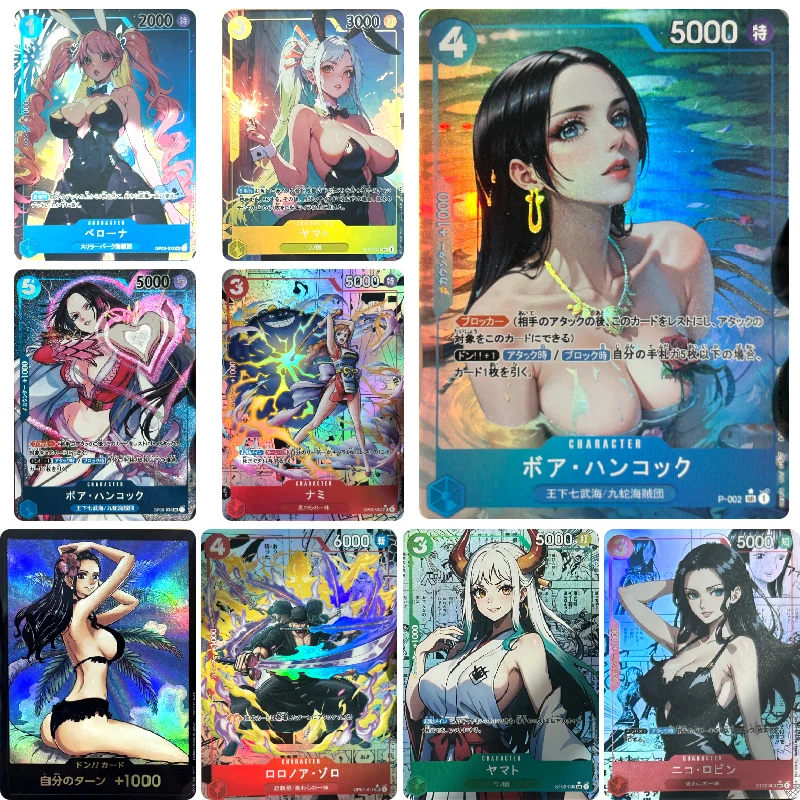 One Piece Nico Robin Nami Charlotte Linlin Fai Da Te Bellezza Fatta In Casa Loli Collection Card Natale Regalo Di Compleanno Gioco Giocattoli
